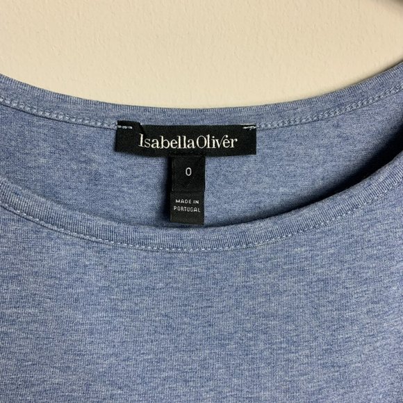 Isabella Oliver Blue Maternity Dress - Picture 5 of 5